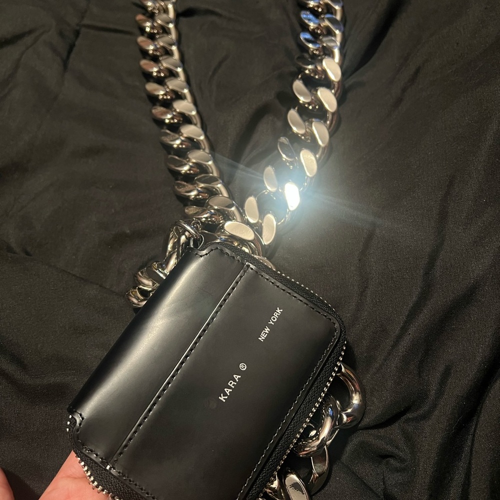 Kara chain wallet bag